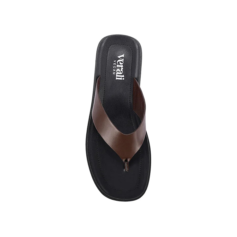 RAPTOR FLATFORM THONGS - CHOCOLATE BROWN