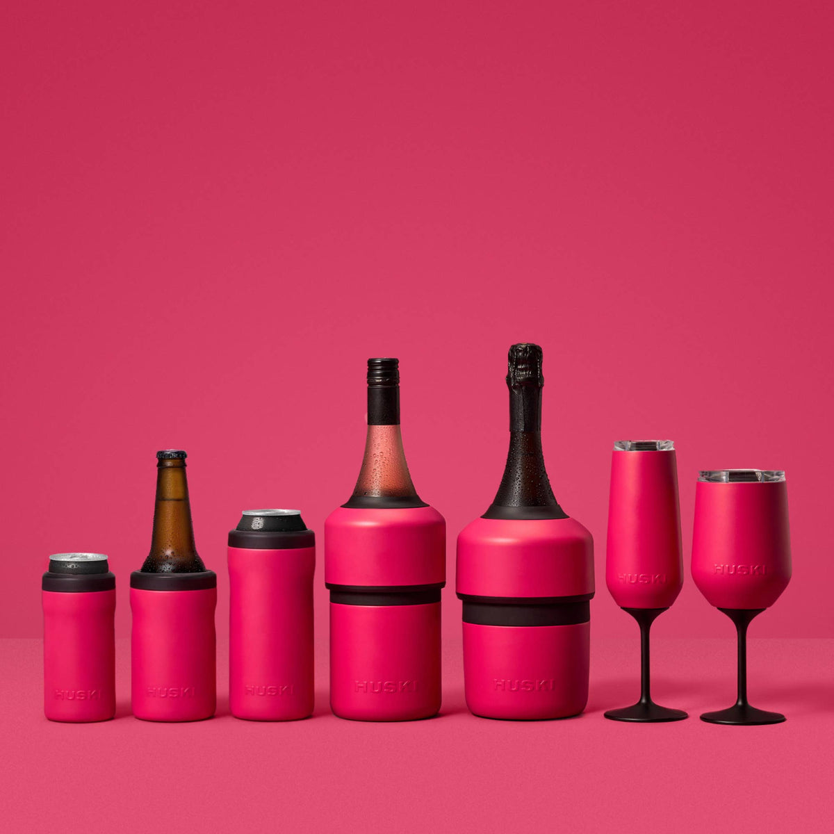 Huski Wine Tumbler 2.0 - Raspberry