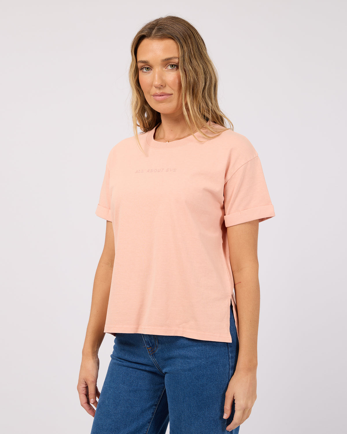 AAE WASHED TEE PEACH