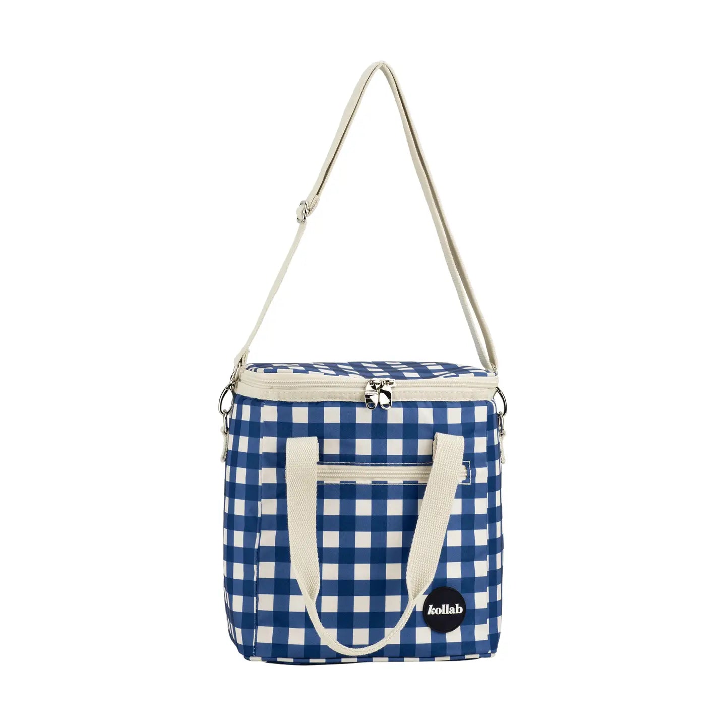 Mini Cooler - Blue Check