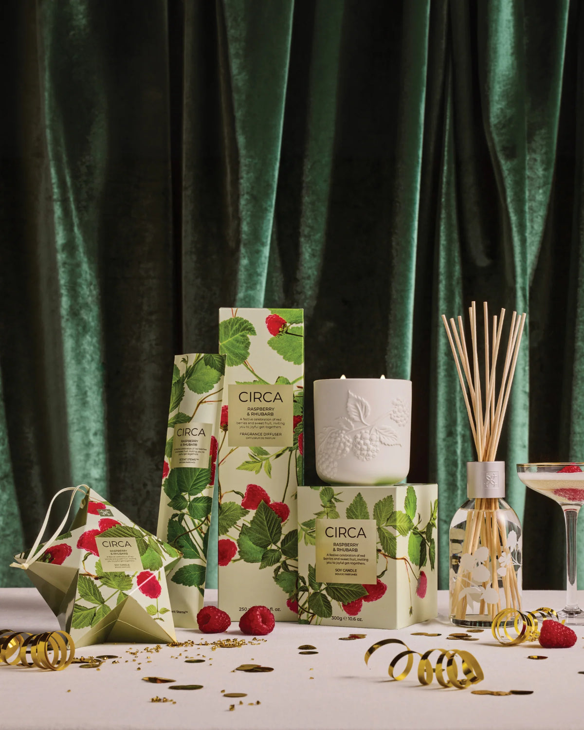 Circa - RASPBERRY & RHUBARB
Fragrance Diffuser 250ml