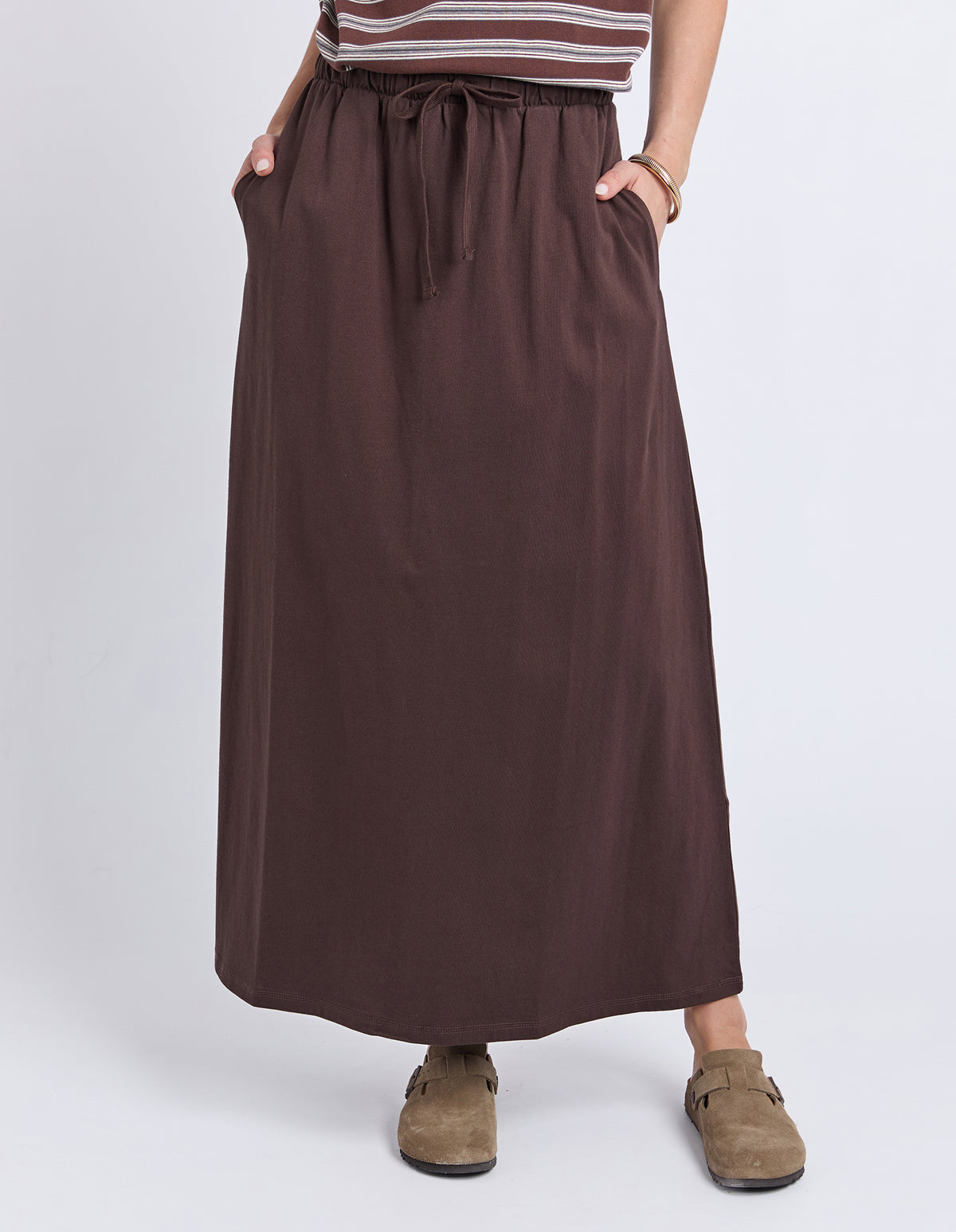 Foxwood Evolve Skirt - Coffee