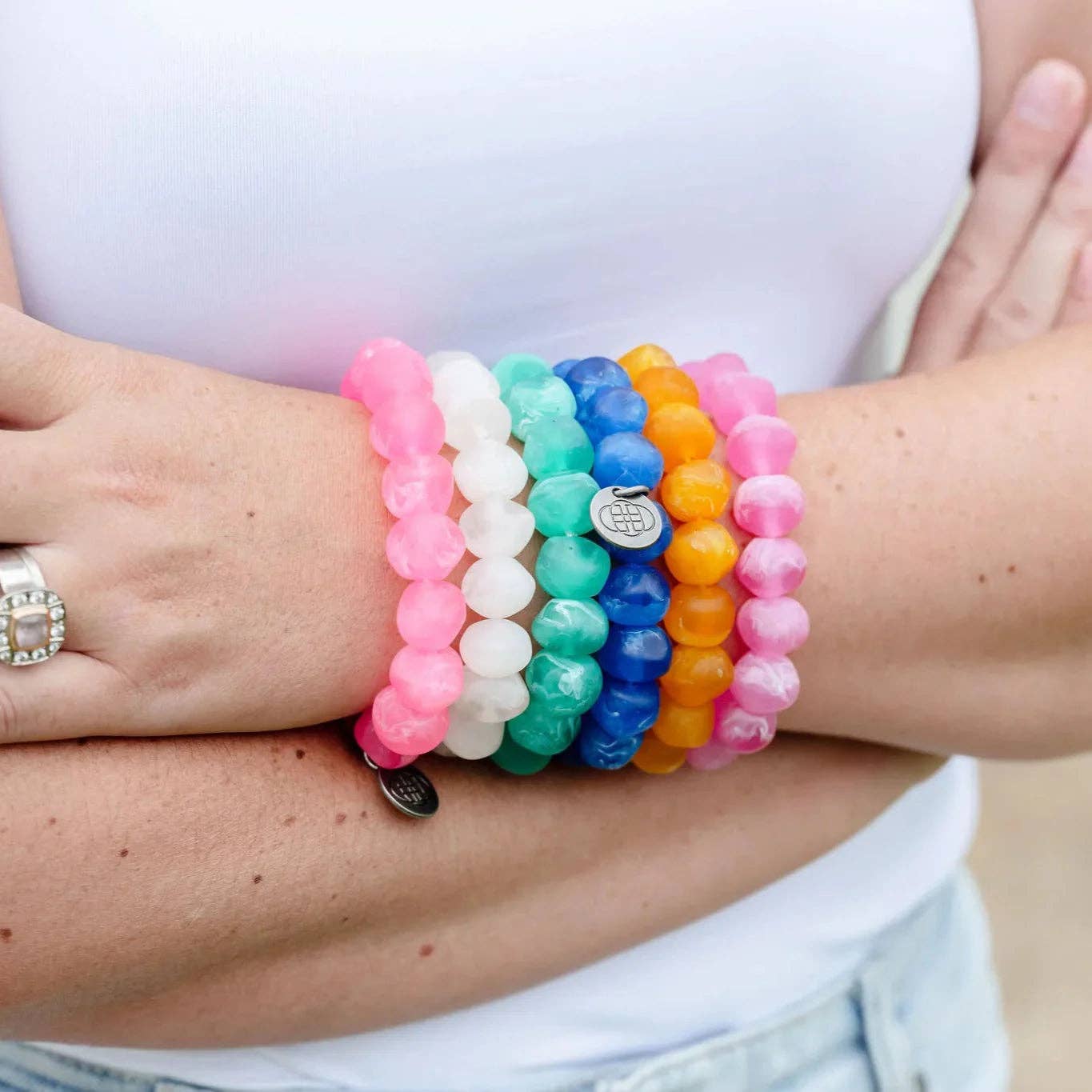 Marble rock bracelets