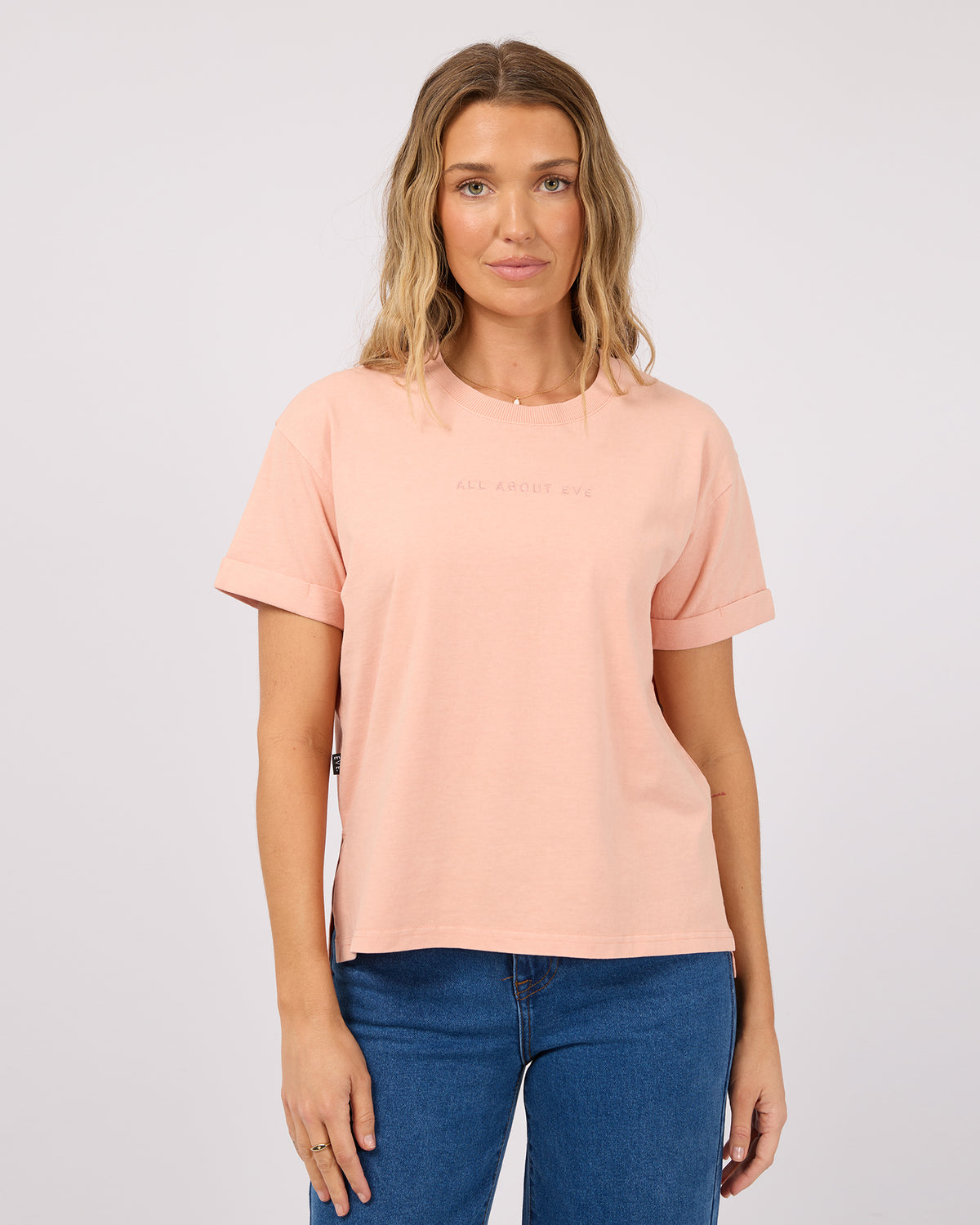 AAE WASHED TEE PEACH