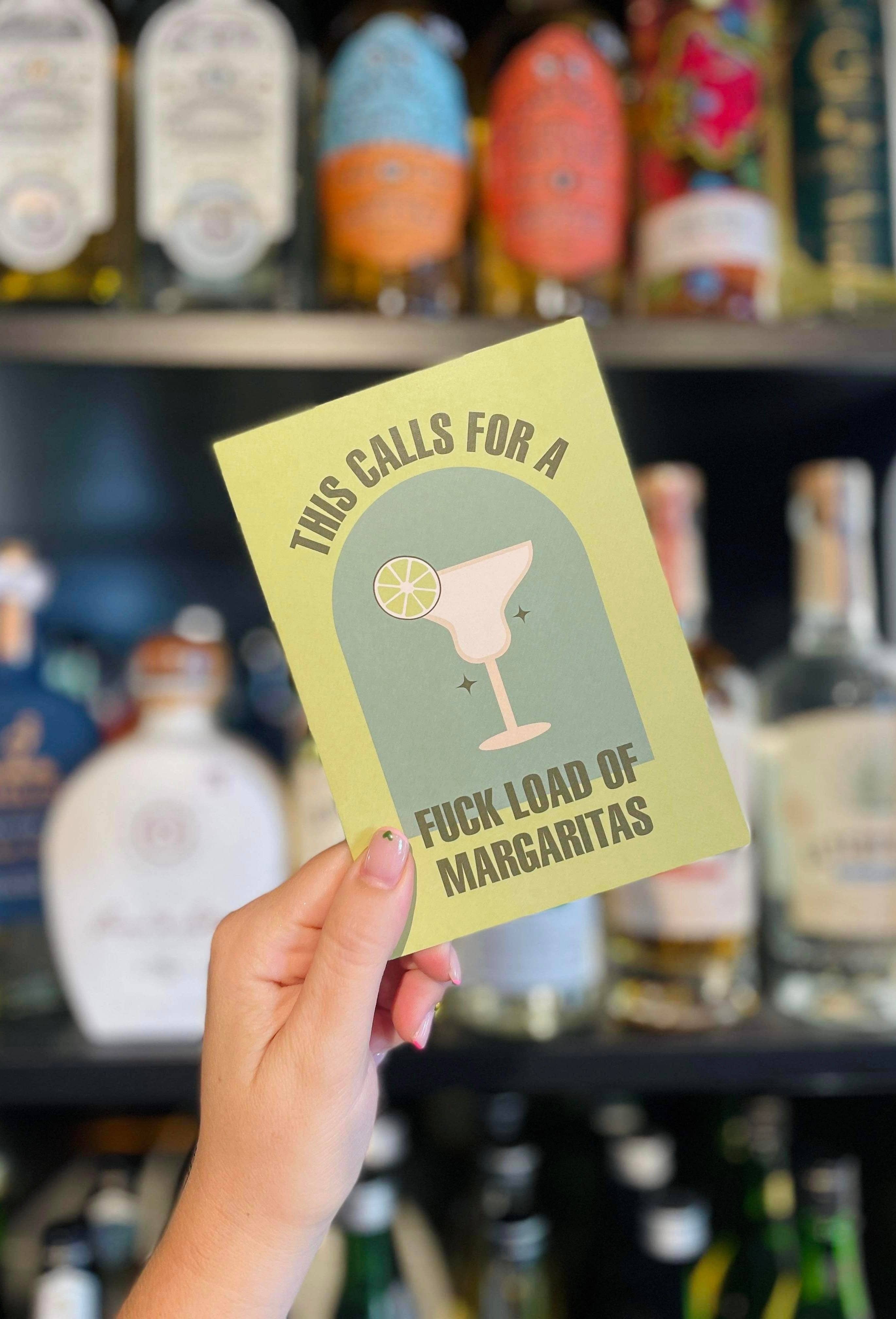 Margaritas - Green Life Events & Birthday Greeting Card