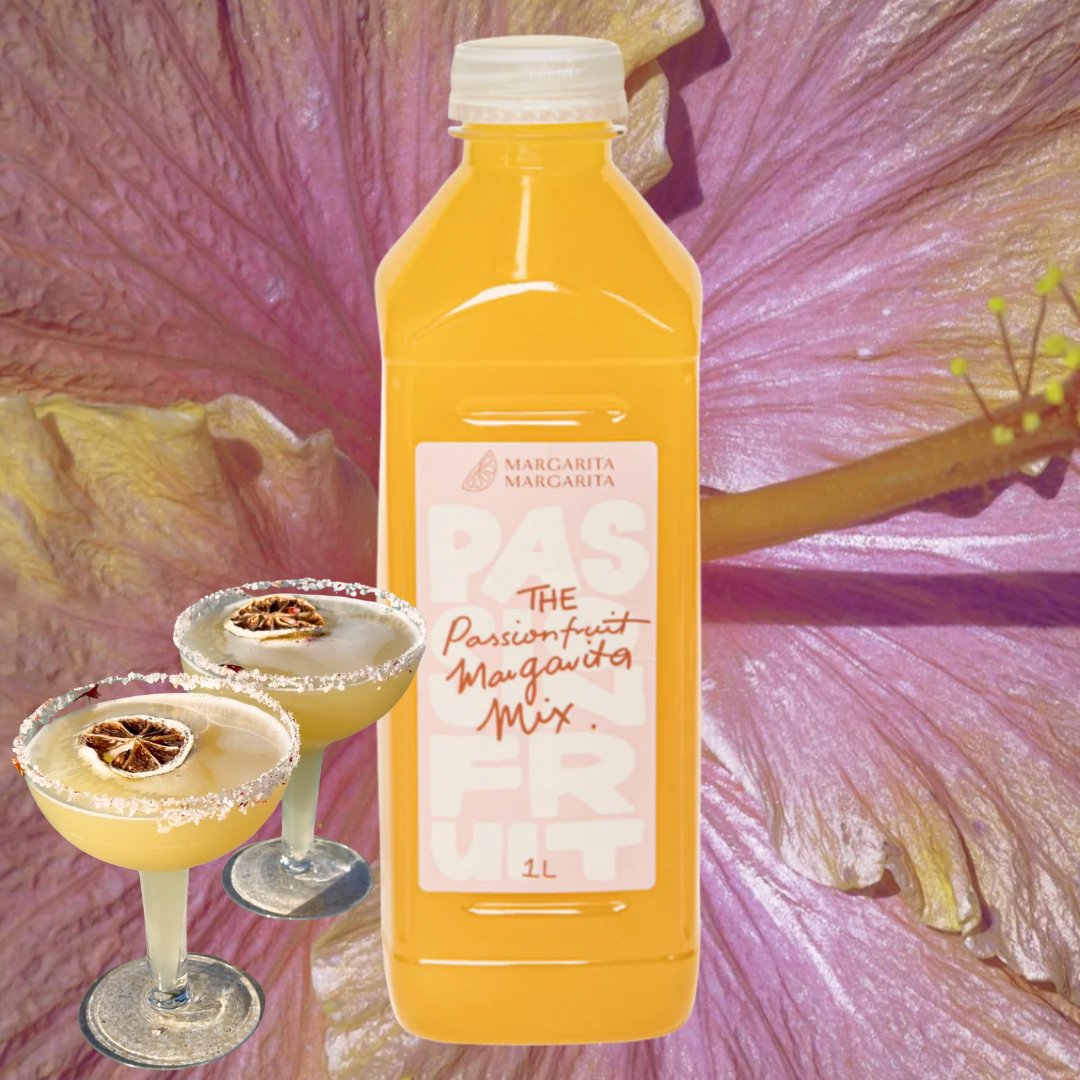 The Passionfruit Margarita Mix 1L - 15 Serves