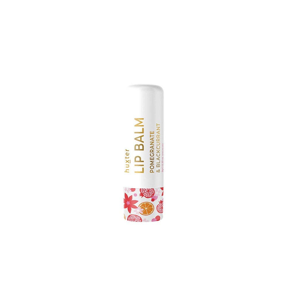 Hanging Lip Balm - Pink - Xmas Flowers Collection - Pomegranate & Blackcurrant