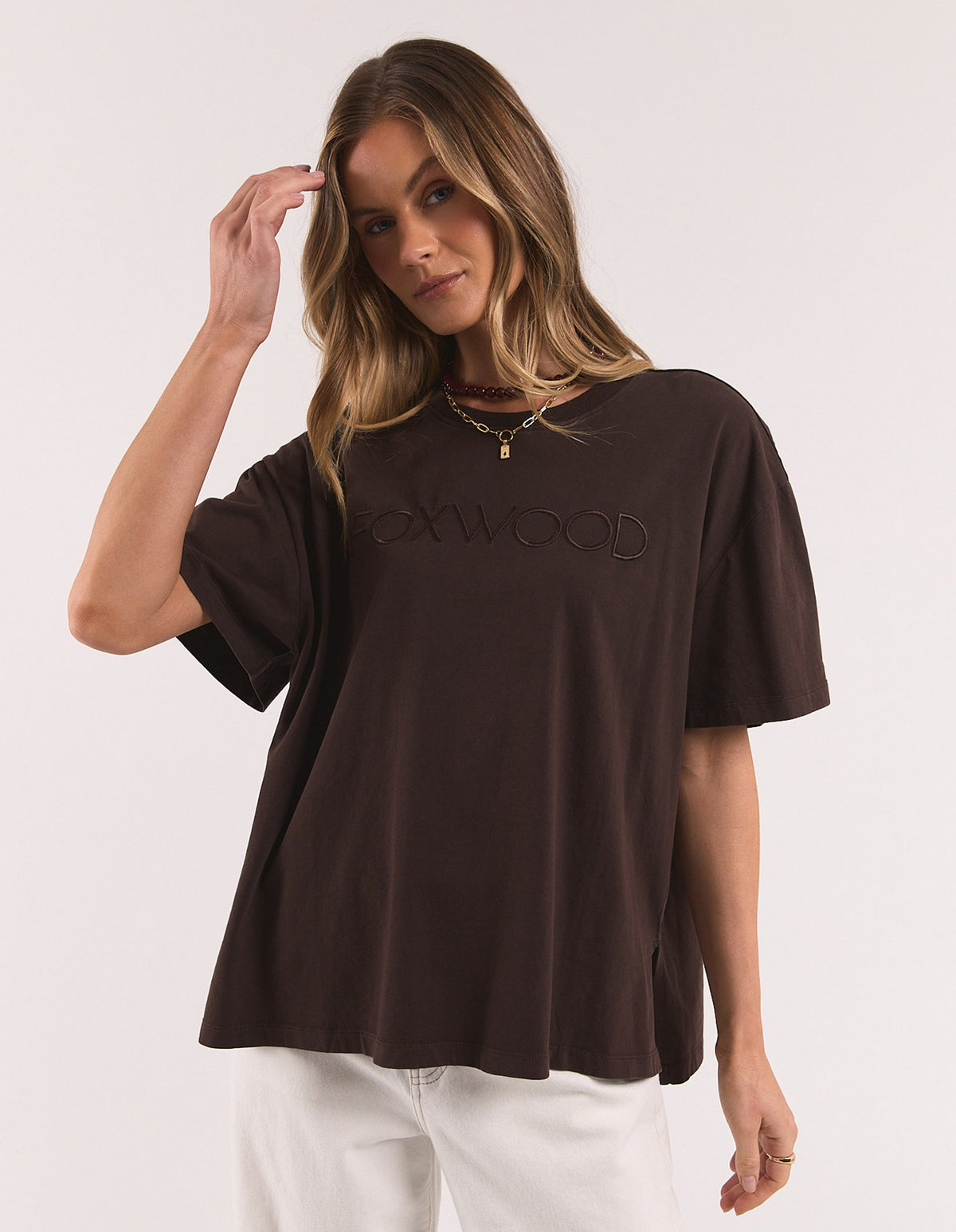 Foxwood Simplified Tee Coffee Bean