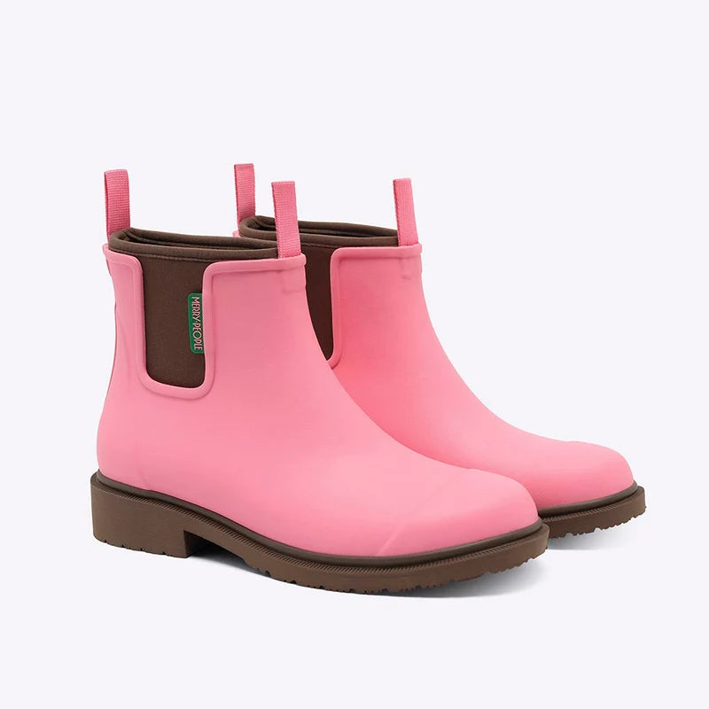 Bobbi Ankle Boots - Musk Pink