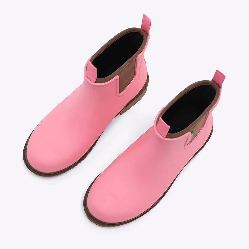 Bobbi Ankle Boots - Musk Pink