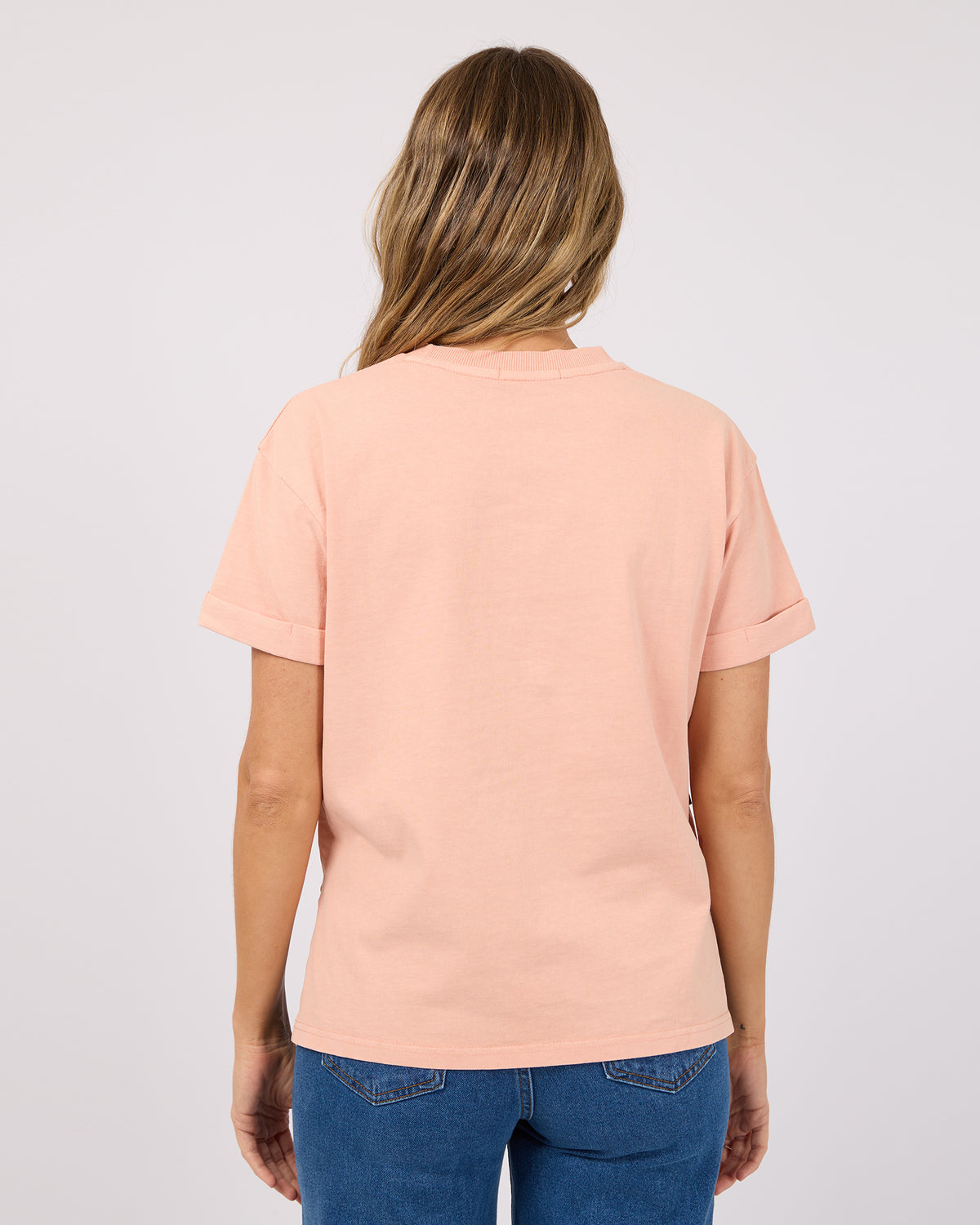 AAE WASHED TEE PEACH