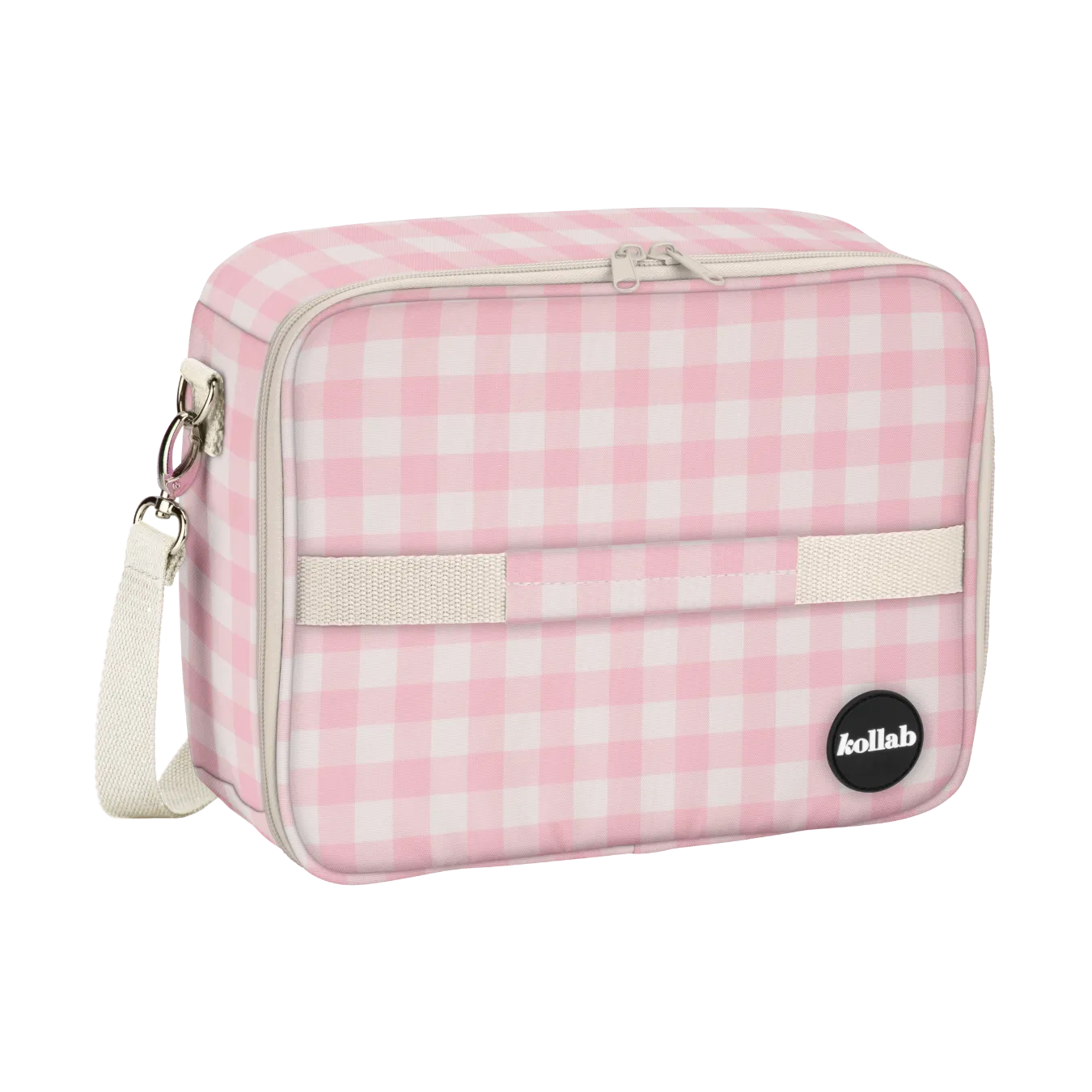 Bento Bag Candy Pink Check