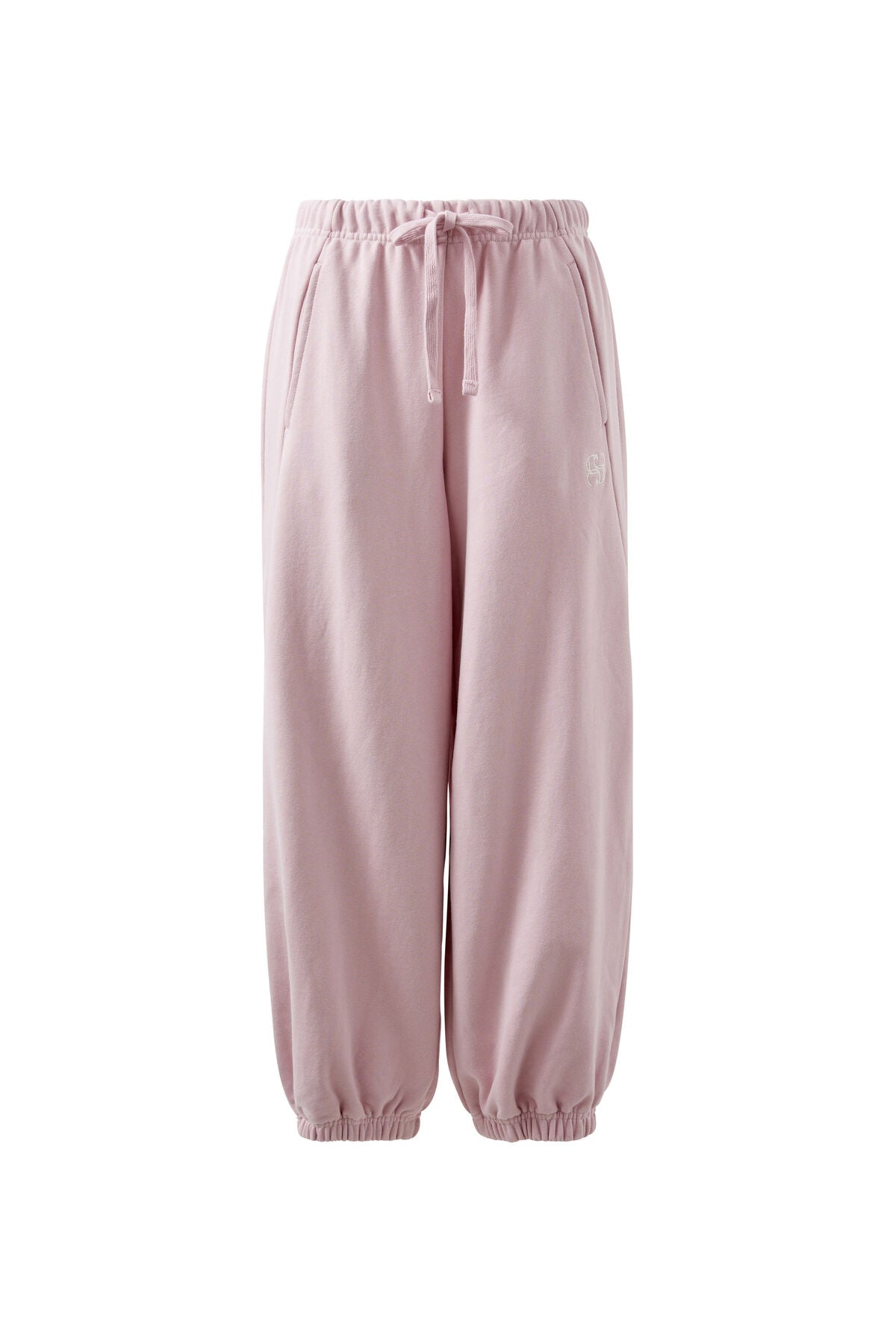 Barrel Leg Trackpant - Blush