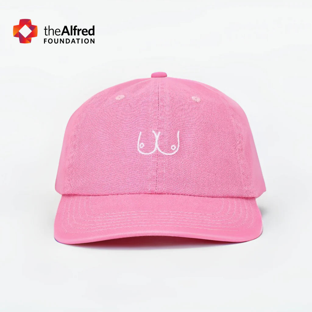 Pink Boob Cap