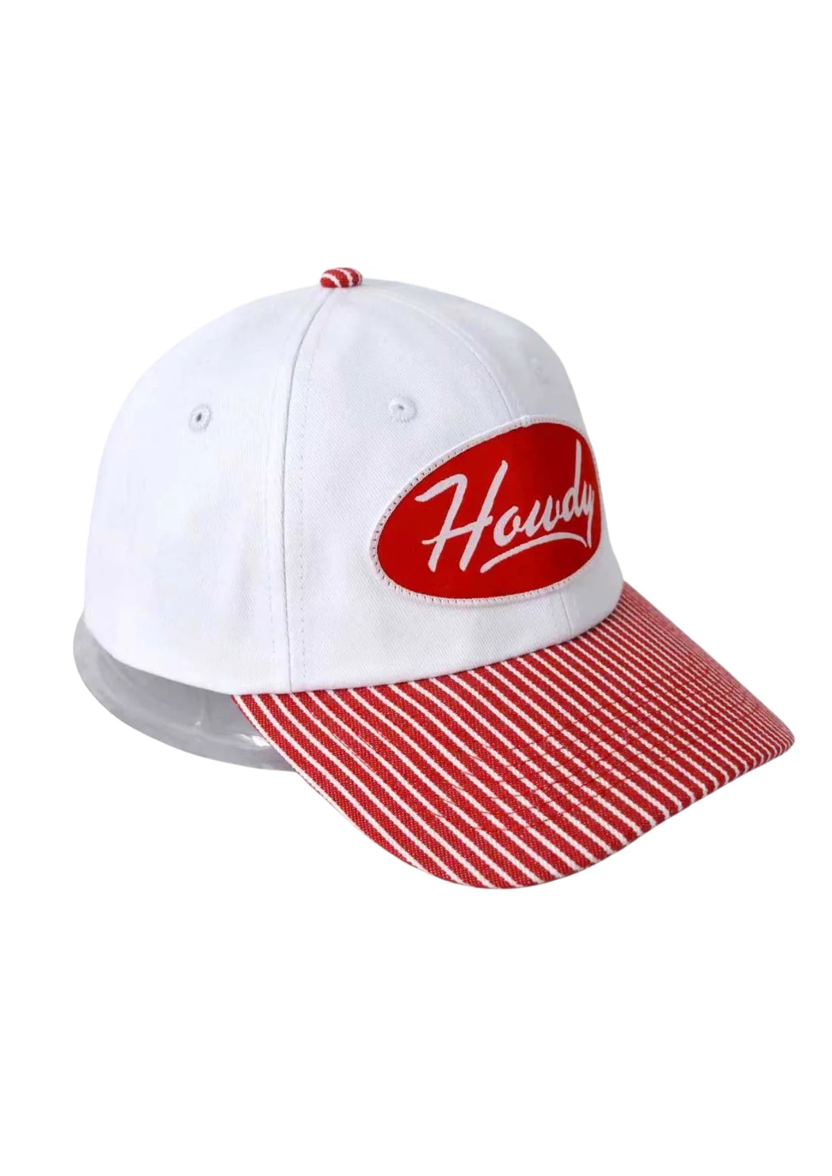STRIPE HOWDY PATCH CAP