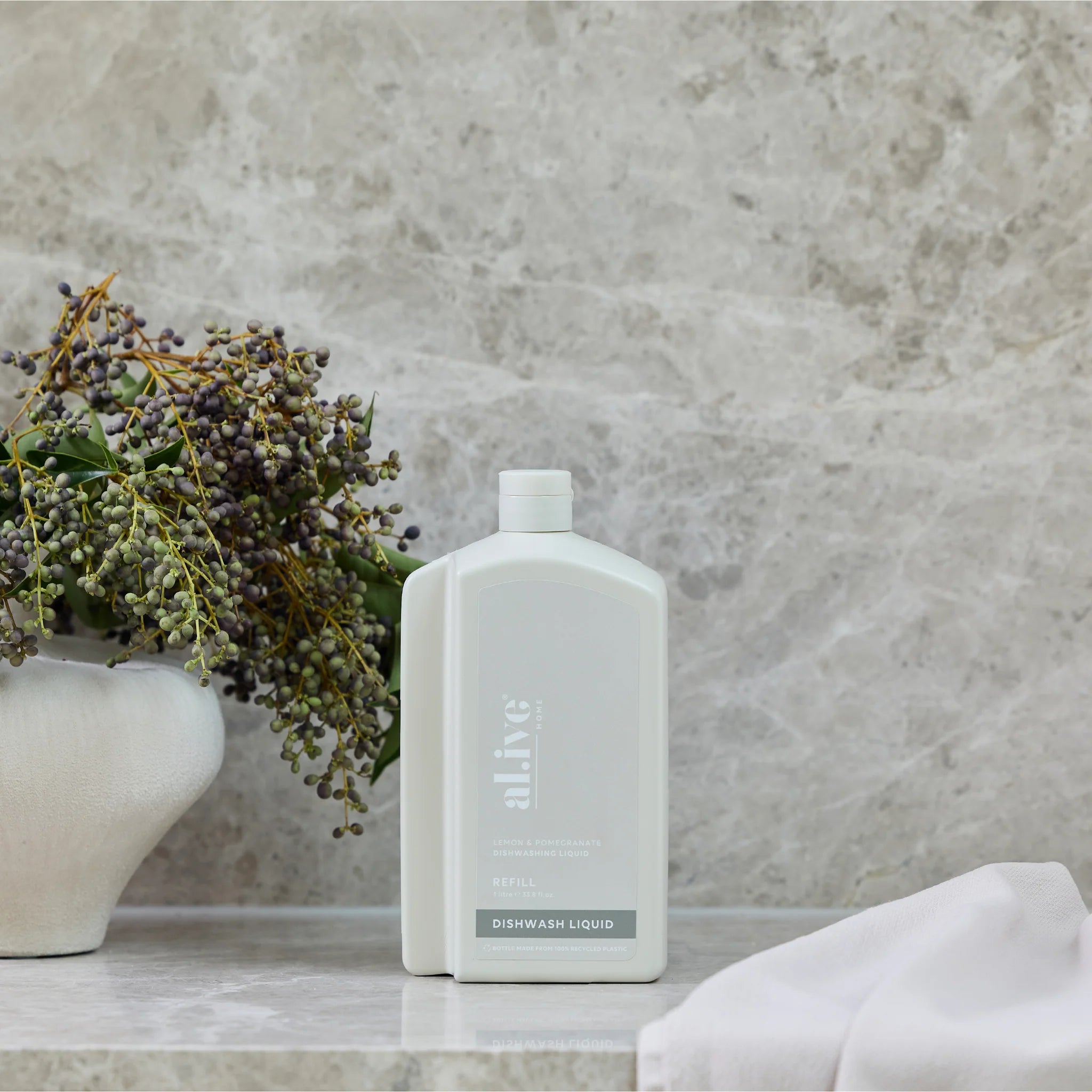 1L Dish Wash Refill - LEMON & POMEGRANATE