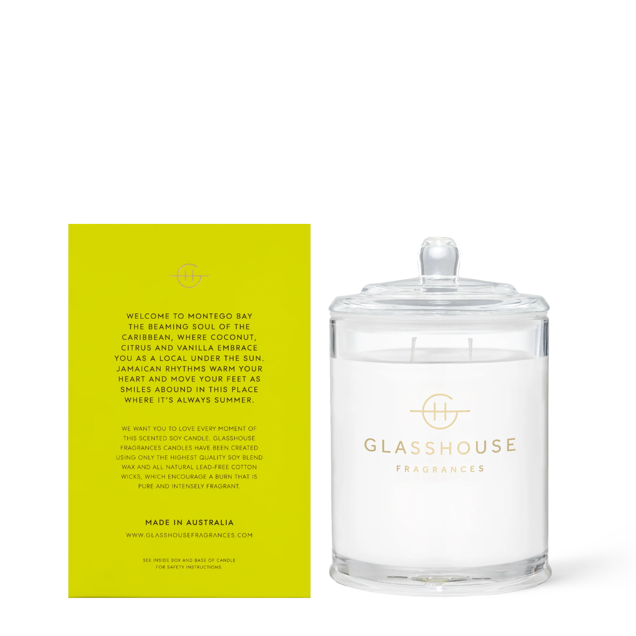 Montego Bay Rhythm Soy Candle - 380g