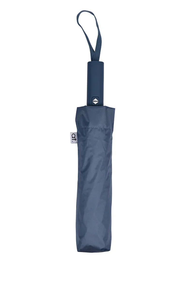 Annabel Trends compact auto open and close umbrella with black canopy, lightweight design, and automatic closure feature.