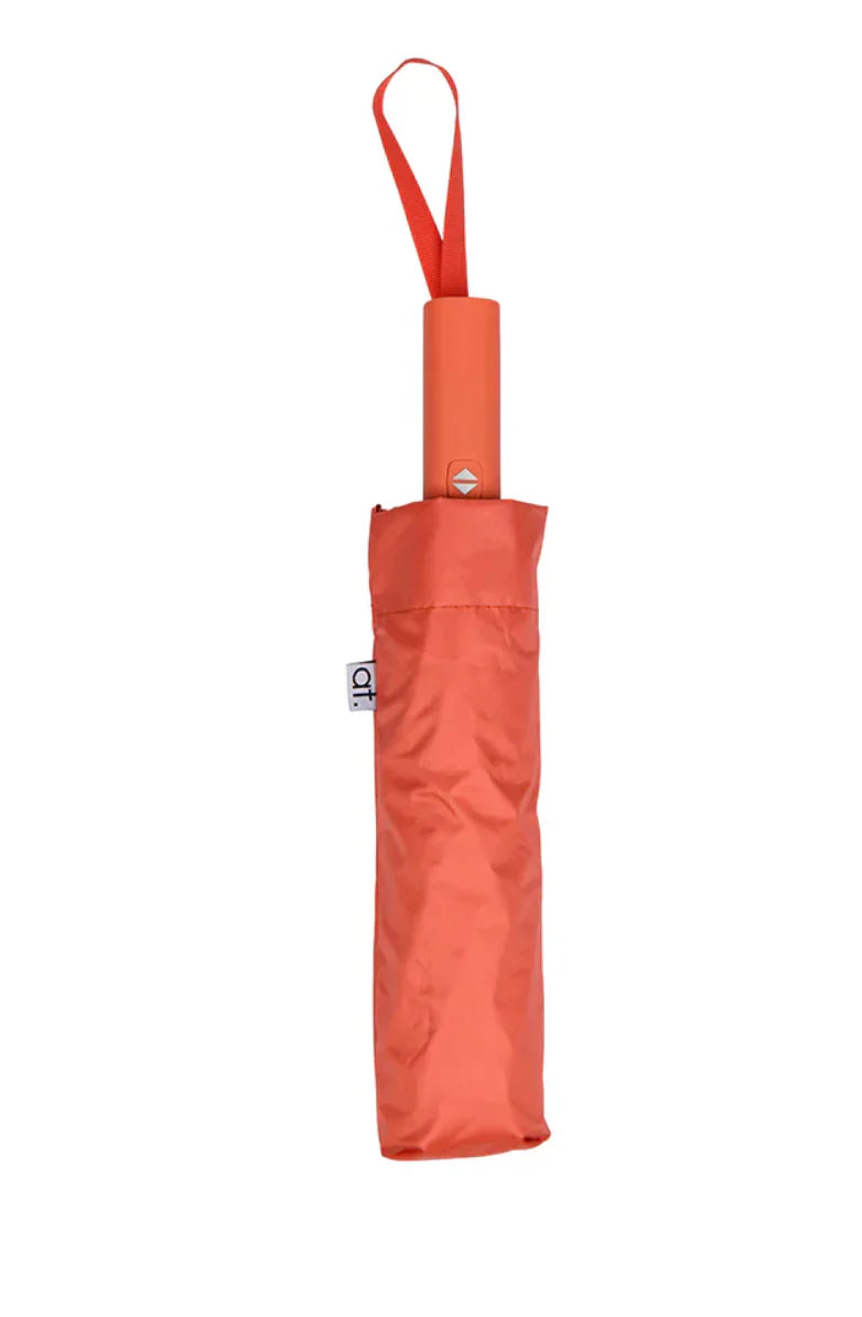 Annabel Trends compact auto open and close umbrella with black canopy and ergonomic handle, perfect for travel and rainy days.