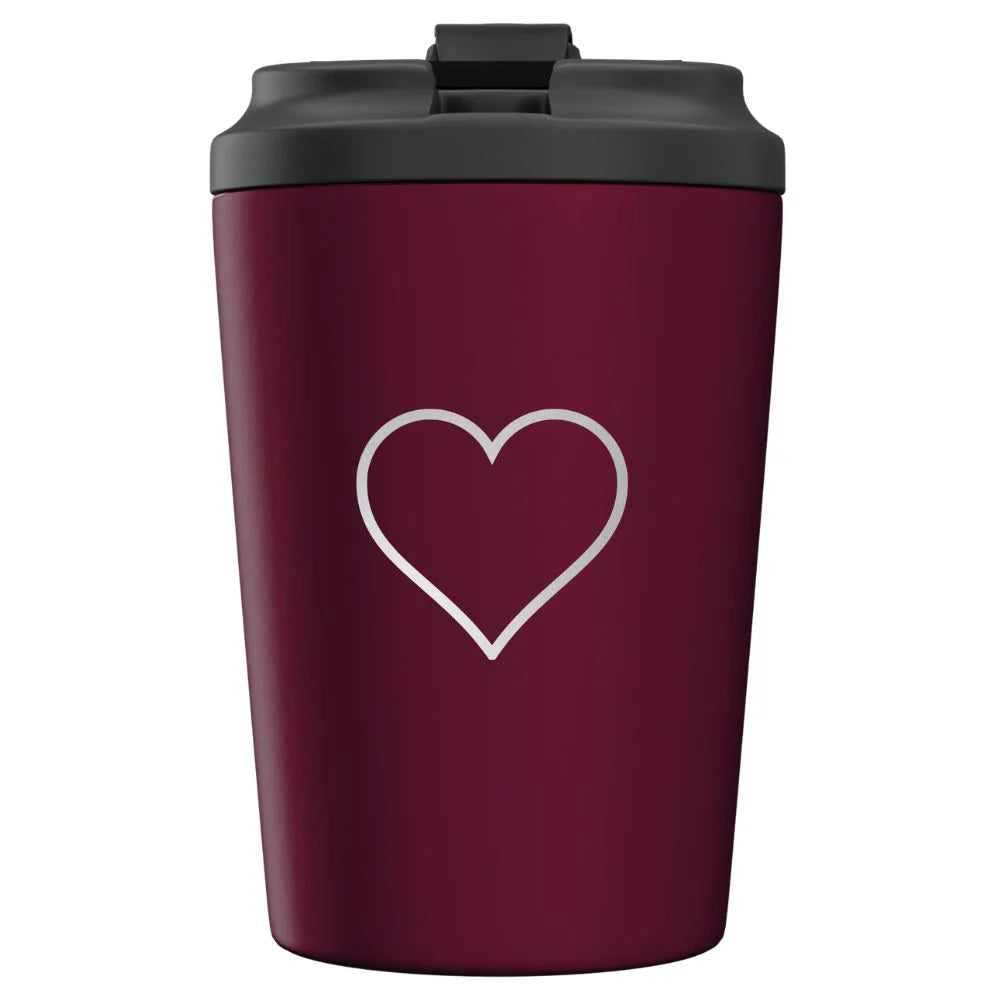 Reusable Cup Ceramic Lined 12oz - Mother's Day Heart