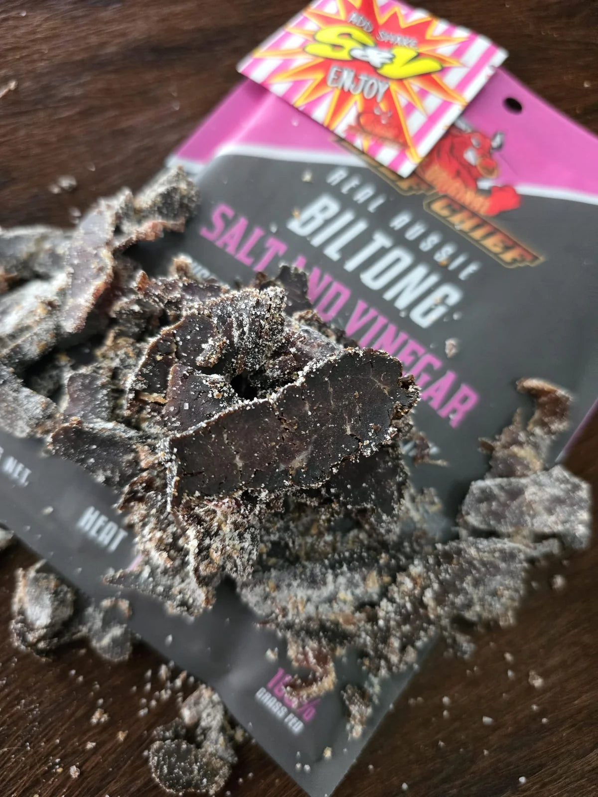 Salt and Vinegar Biltong - 50g
