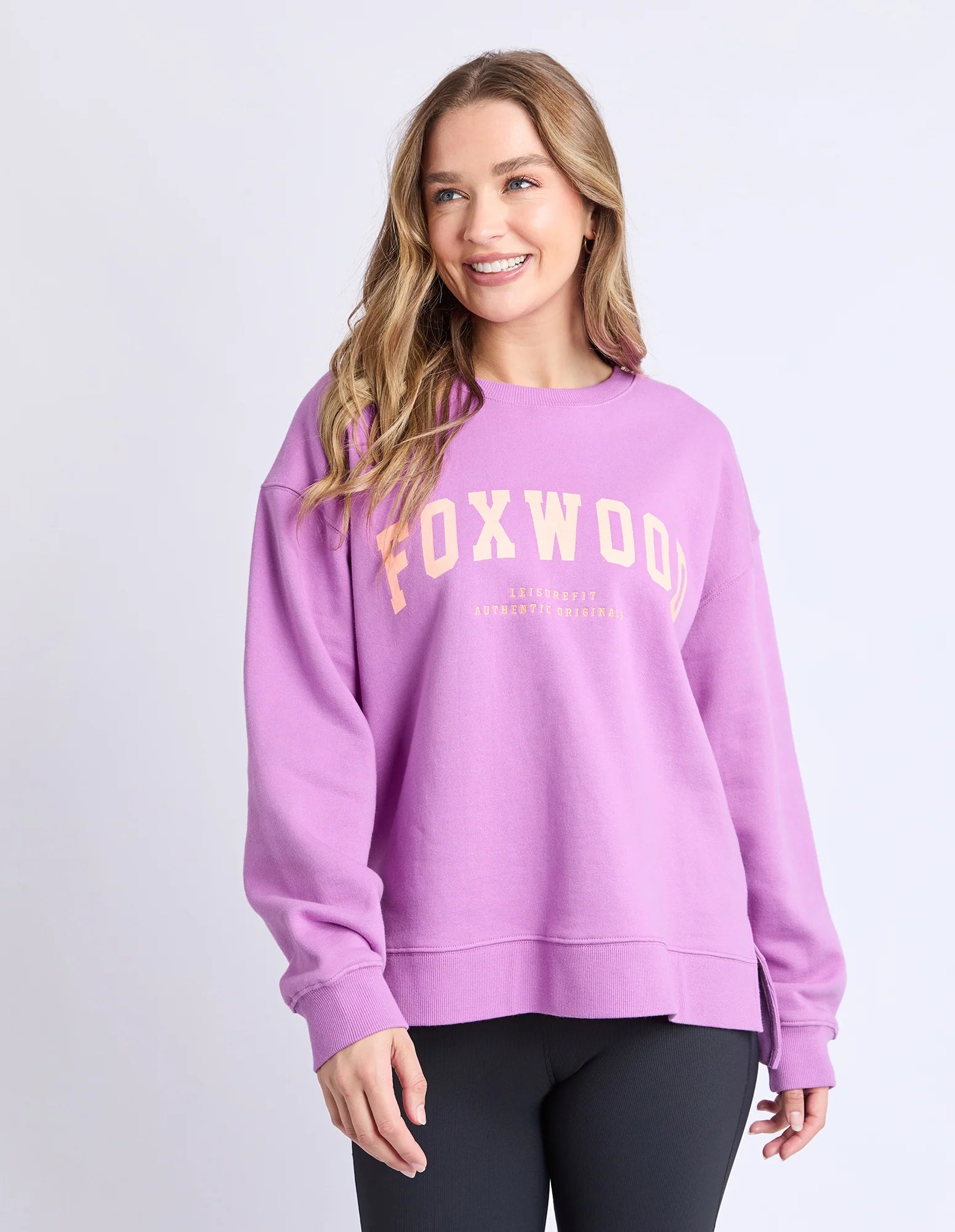 Interval Crew Purple/Orange
