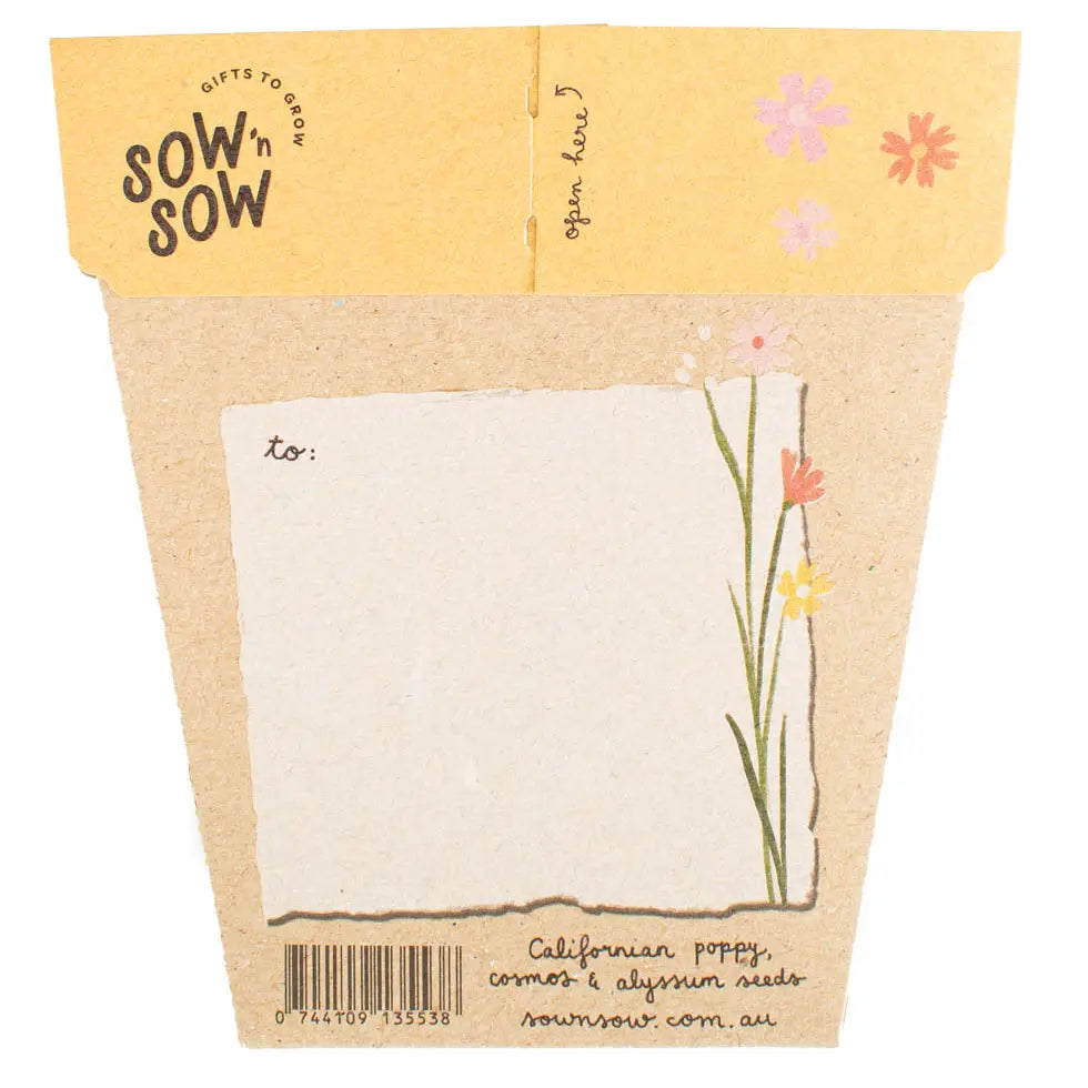 Wildflowers Gift of Seeds
