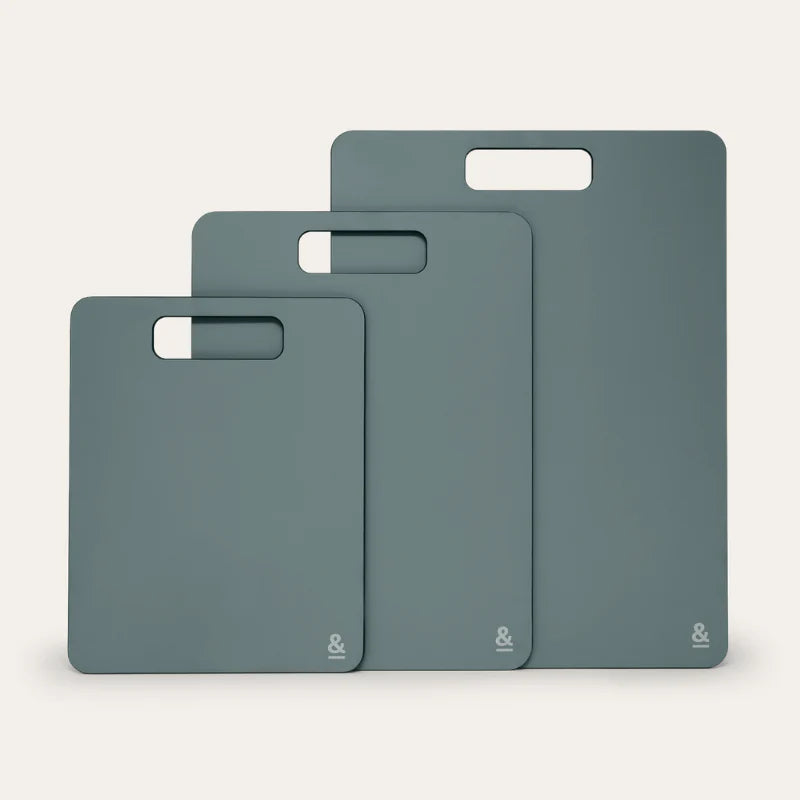 Wood Fibre Chopping Board Trio - Eucalyptus