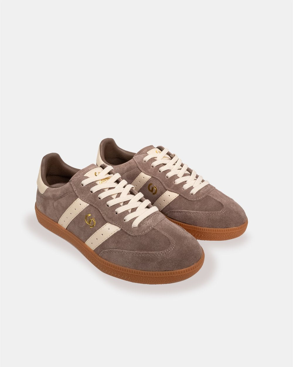 Goodsole 2001 Parallel Suede, Walnut Brown/Ivory