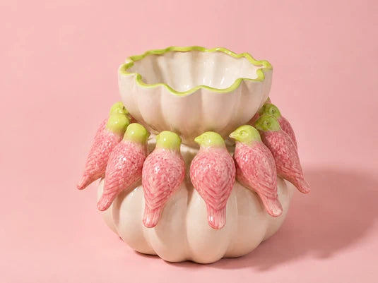 Large Bird Vase