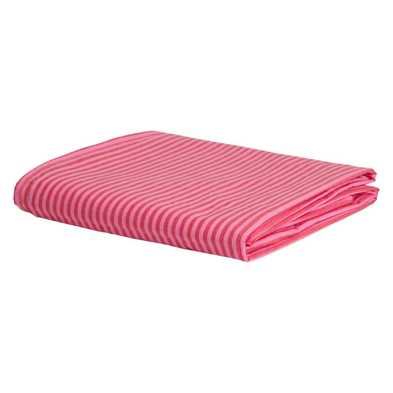 Double Flat Cordell Cotton Sheet - Scarlet