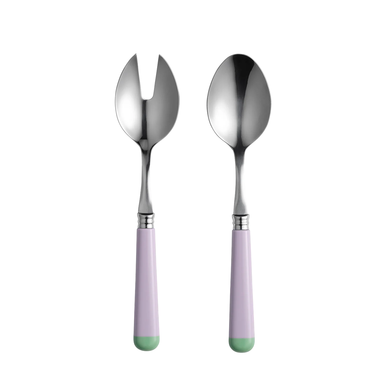 Lilac & Mint Salad Servers