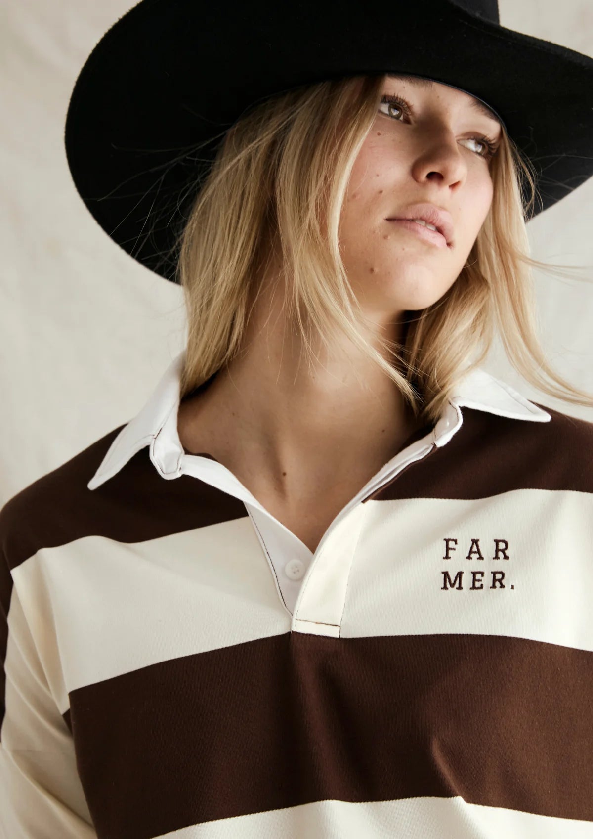 Choc/Cream Farmer Jersey