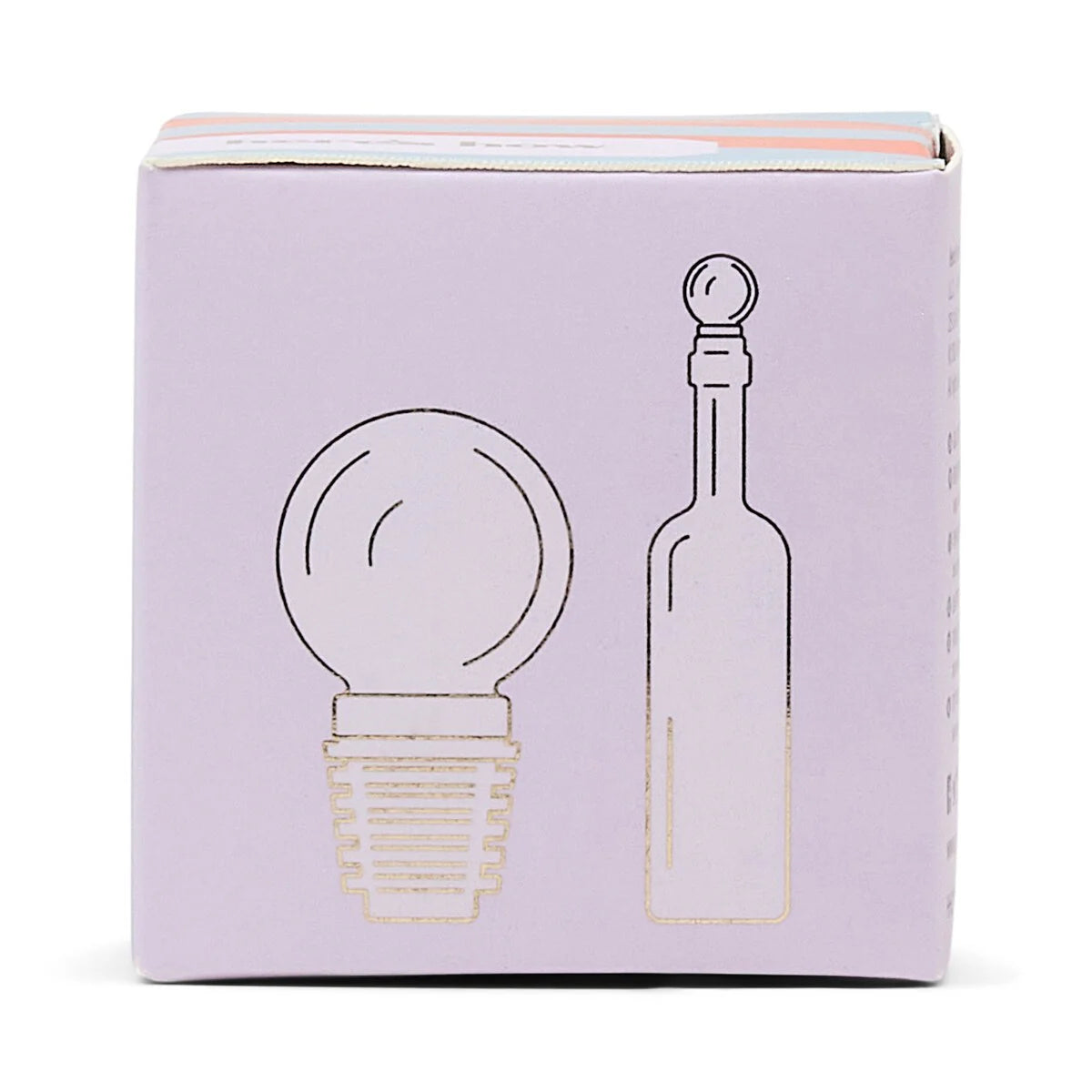 The Moony Glass Stopper - Lilac