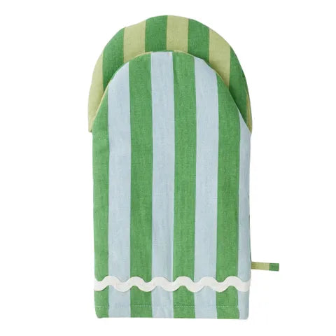 Carnivale Cotton Oven Glove - GREEN
