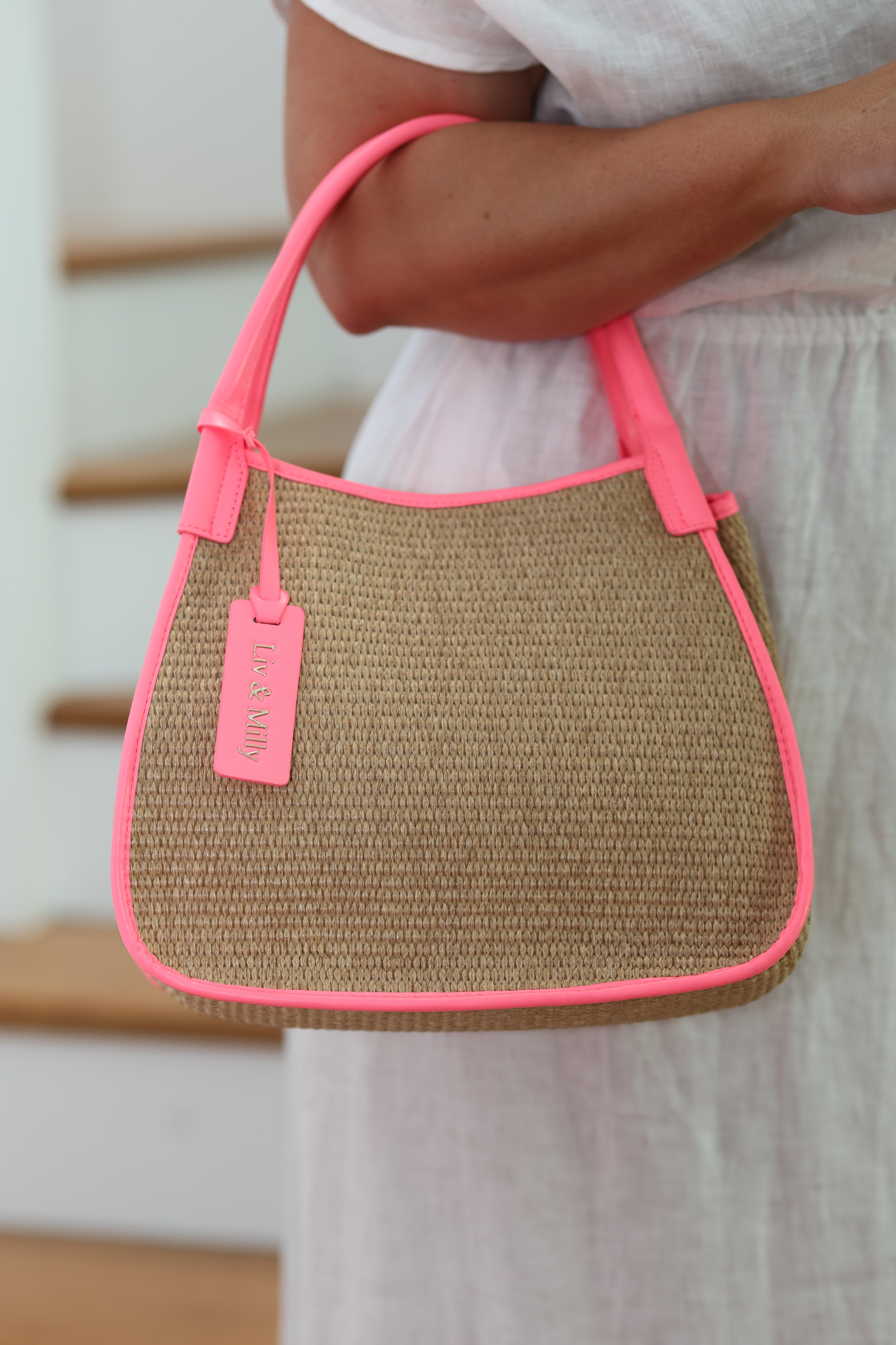 Liv & Milly Joanna- Neon Coral