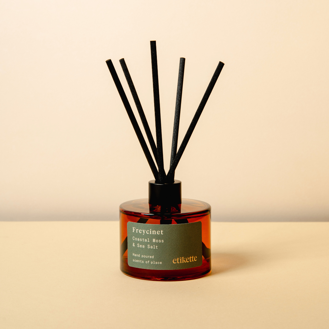 Freycinet in Coastal Moss & Sea Salt - Eco Reed Diffuser