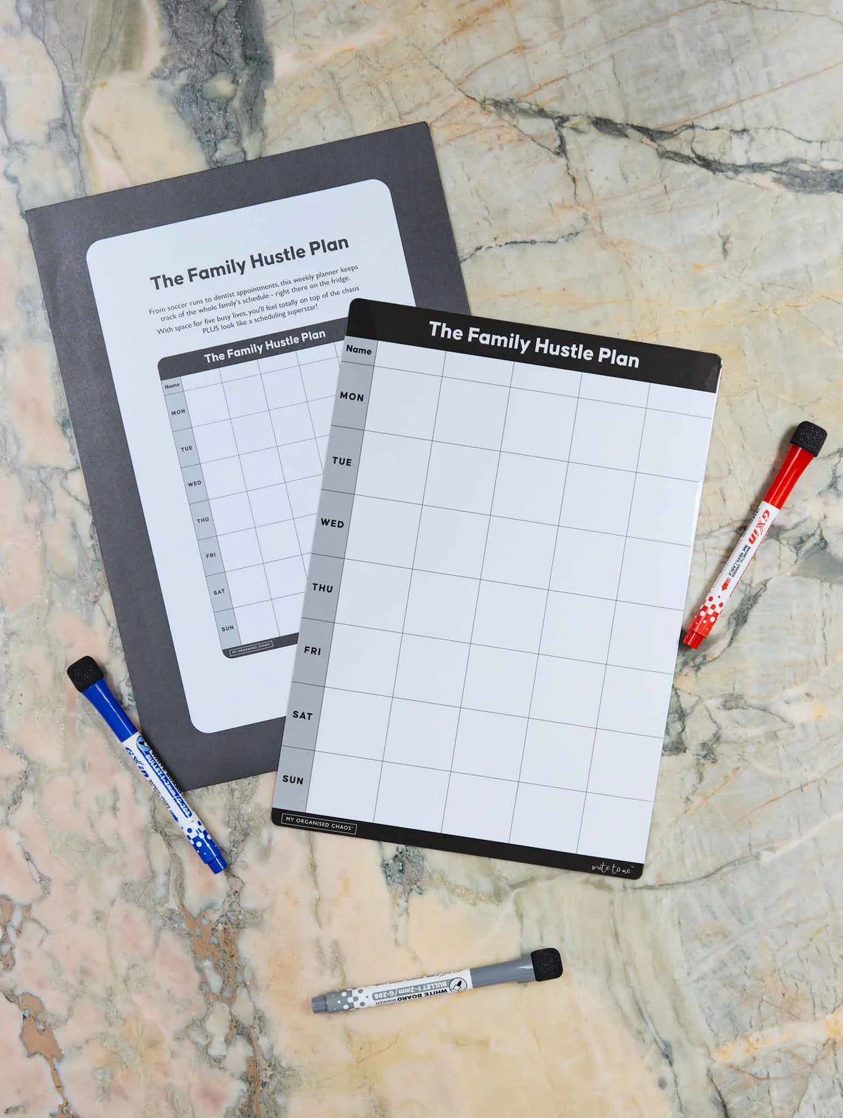 THE FAMILY HUSTLE PLAN. MAGNETIC PLANNER