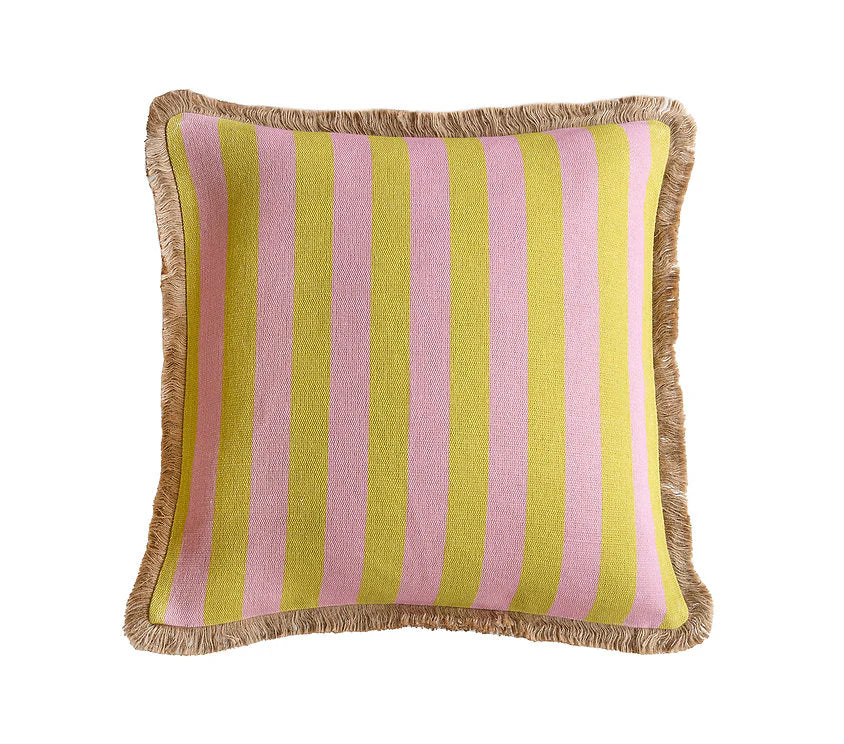 CANDY STRIPE CUSHION - COVER ONLY 55cm x 55cm