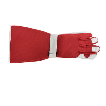 Sprout Long Sleeve Garden Gloves - Red