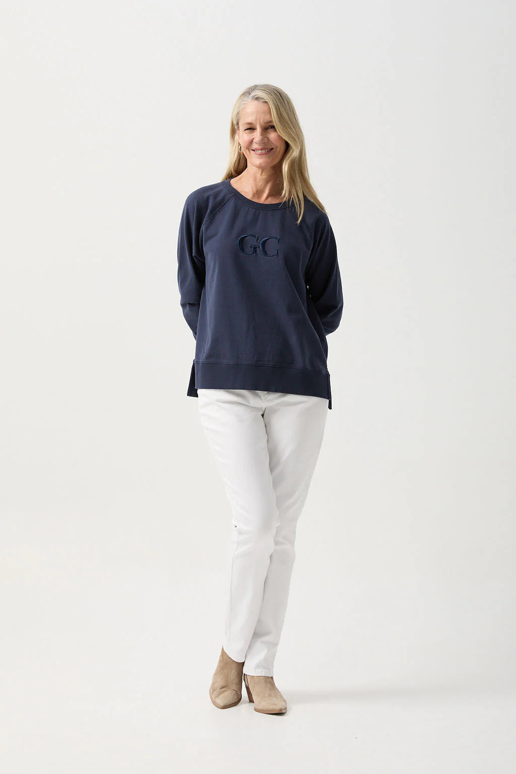 GC Logo Sweater Dark Navy