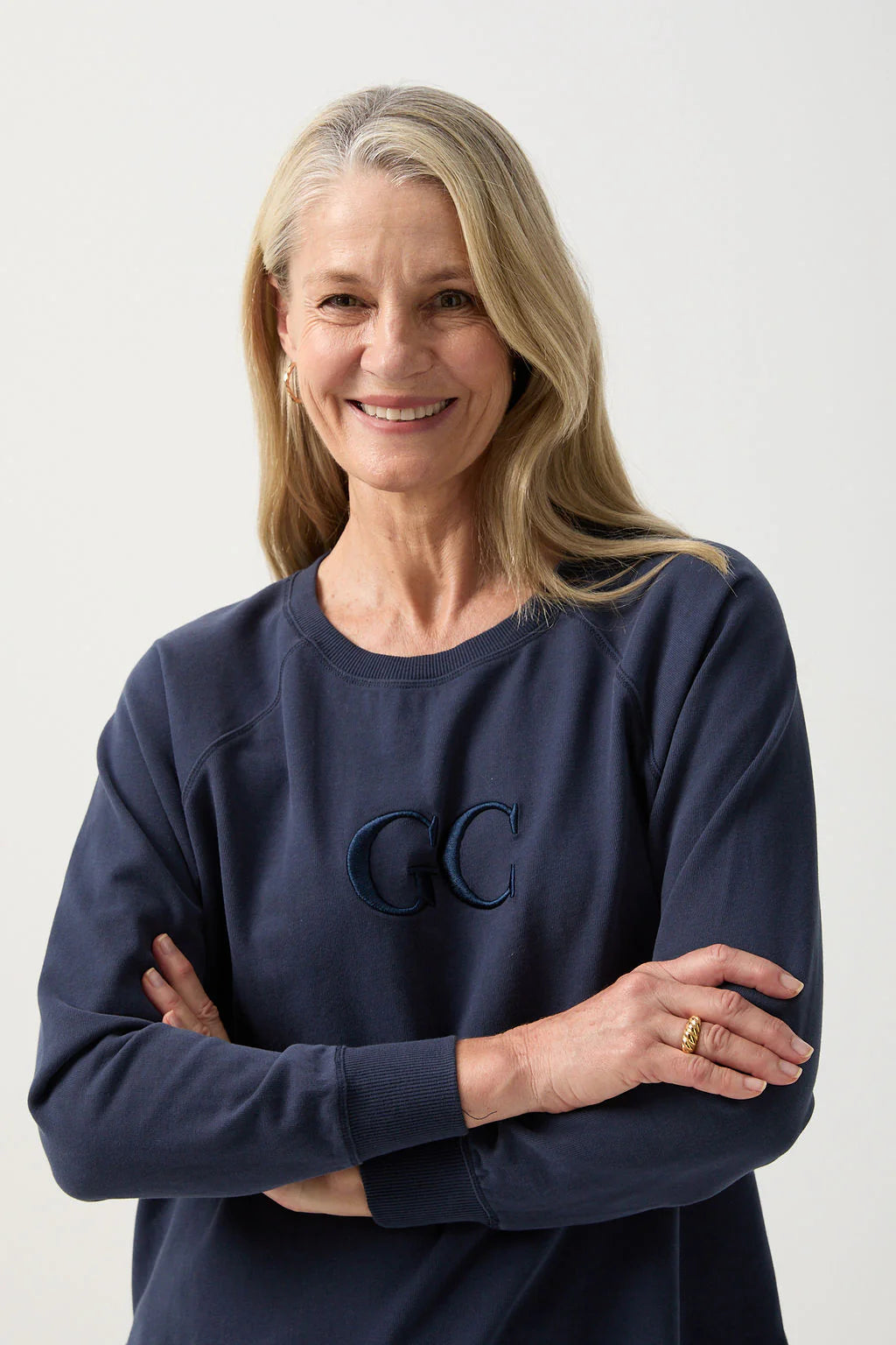 GC Logo Sweater Dark Navy
