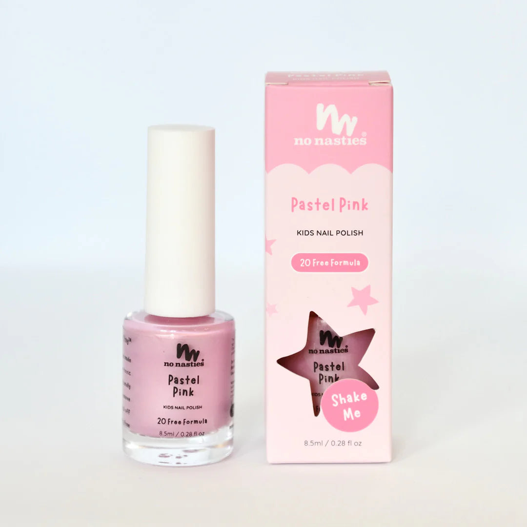 Pastel Pink Water-Based Kids Nail Polish