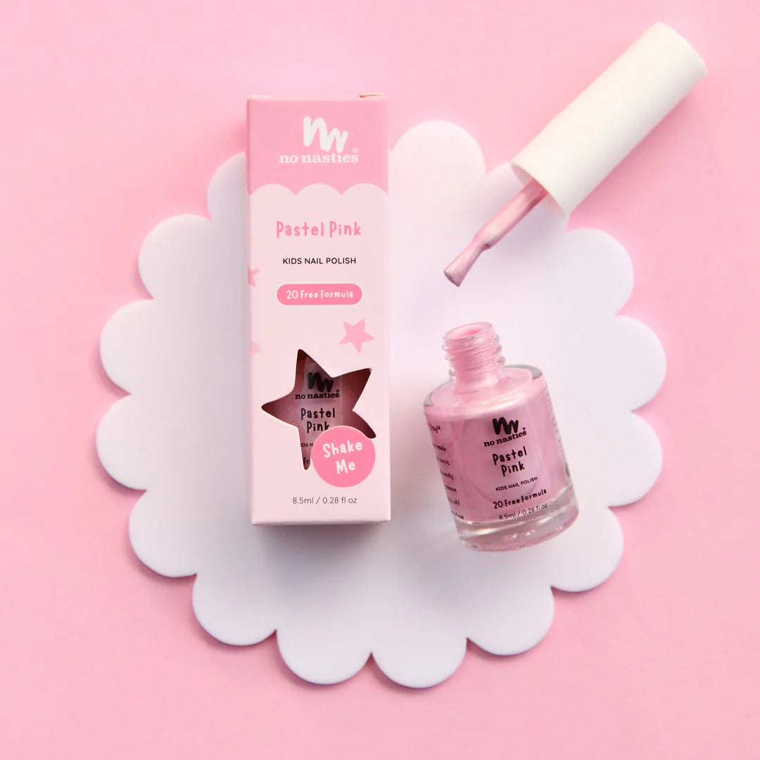 Pastel Pink Water-Based Kids Nail Polish