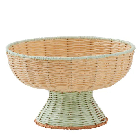 PESCO PP WOVEN FOOTED BOWL - MINT