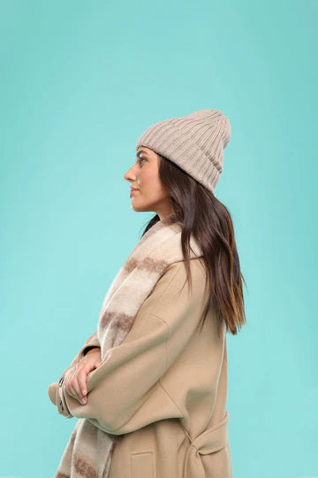 Mia Beanie - Bisque