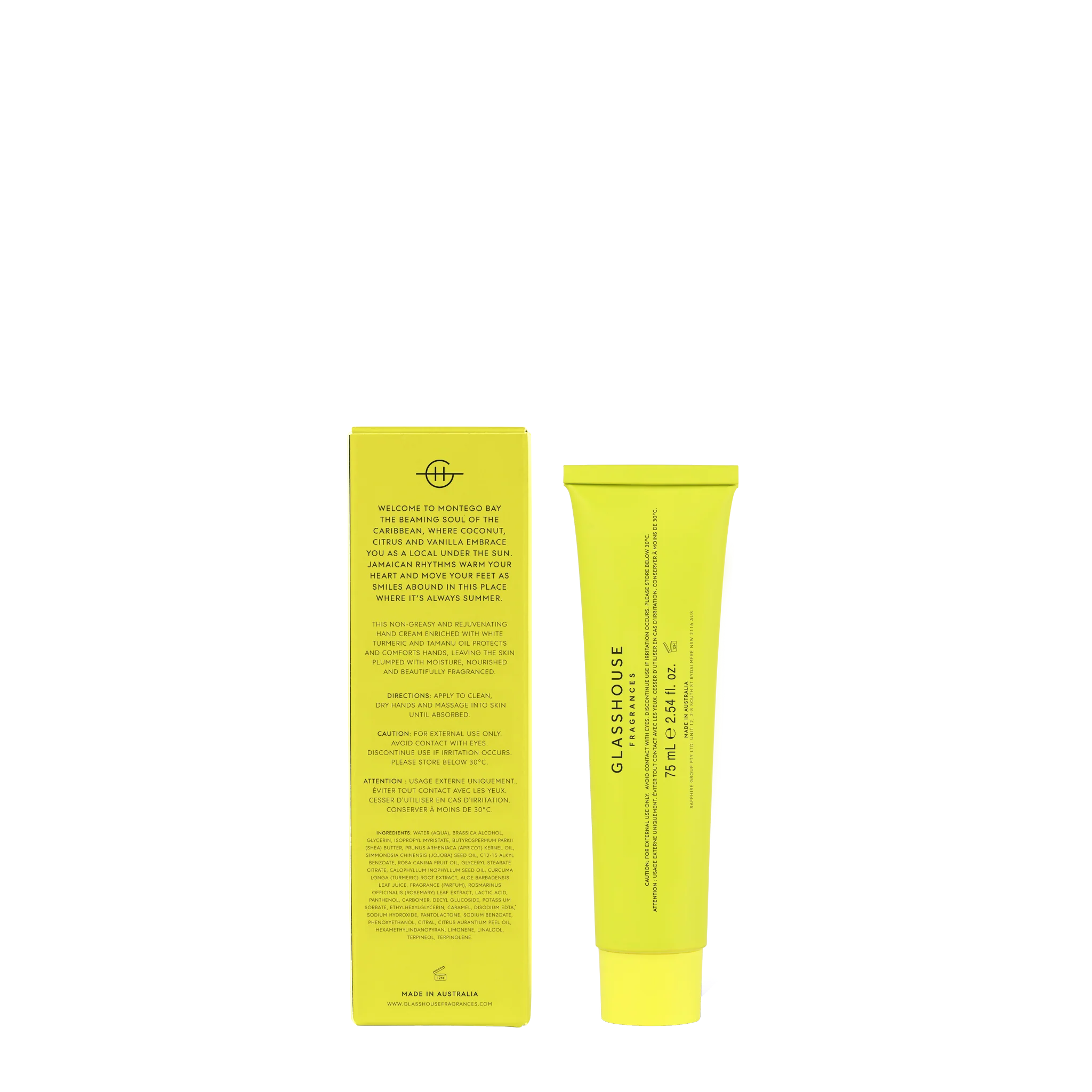 MONTEGO BAY RHYTHM - COCONUT & LIME 75mL Hand Cream