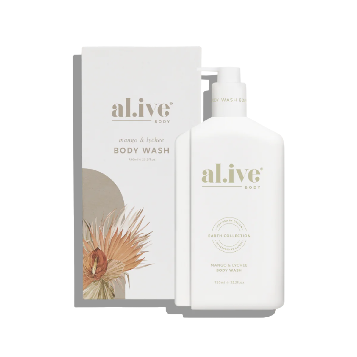 al.ive Body Wash Mango & Lychee 750ml