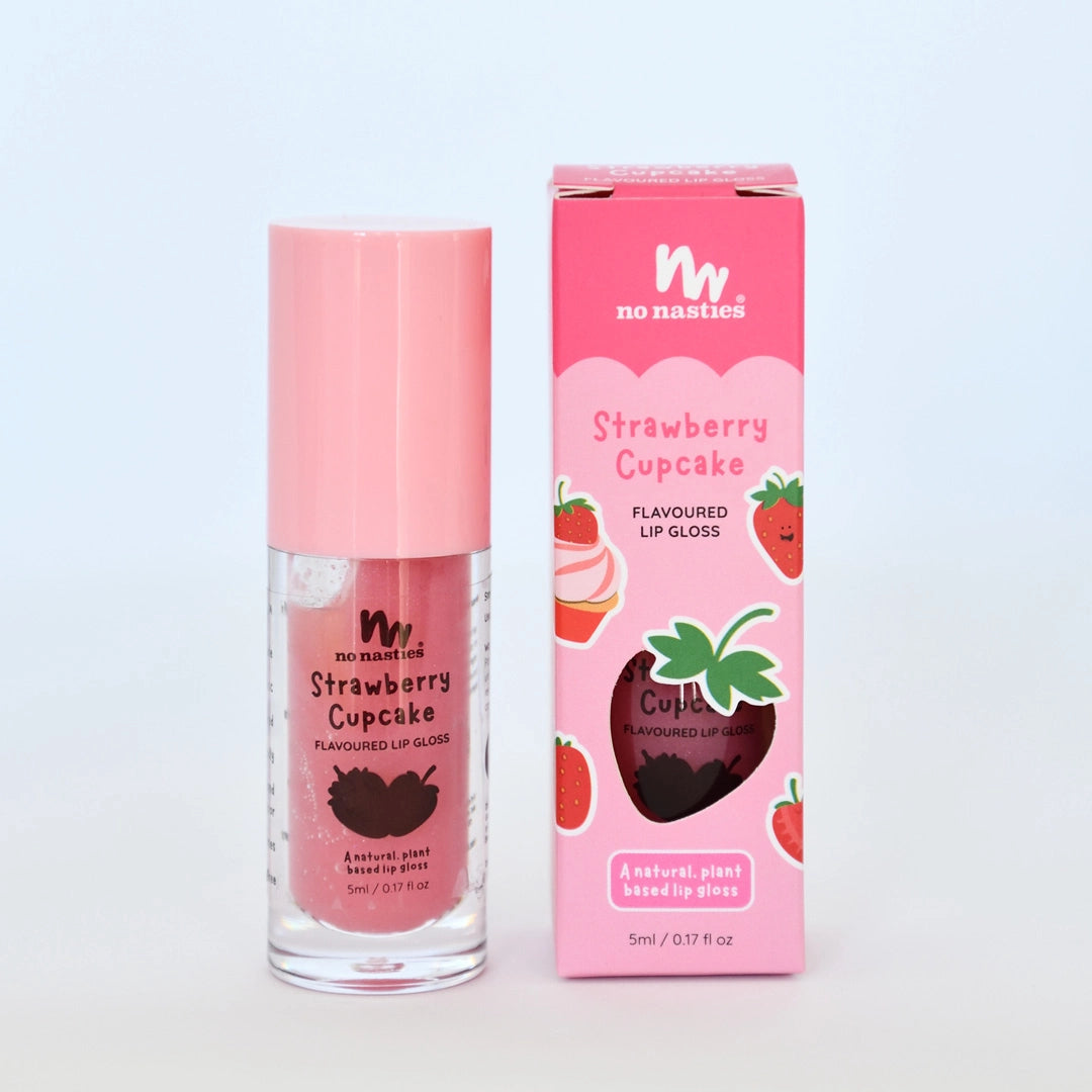 Strawberry Cupcake Flavoured Lip Gloss