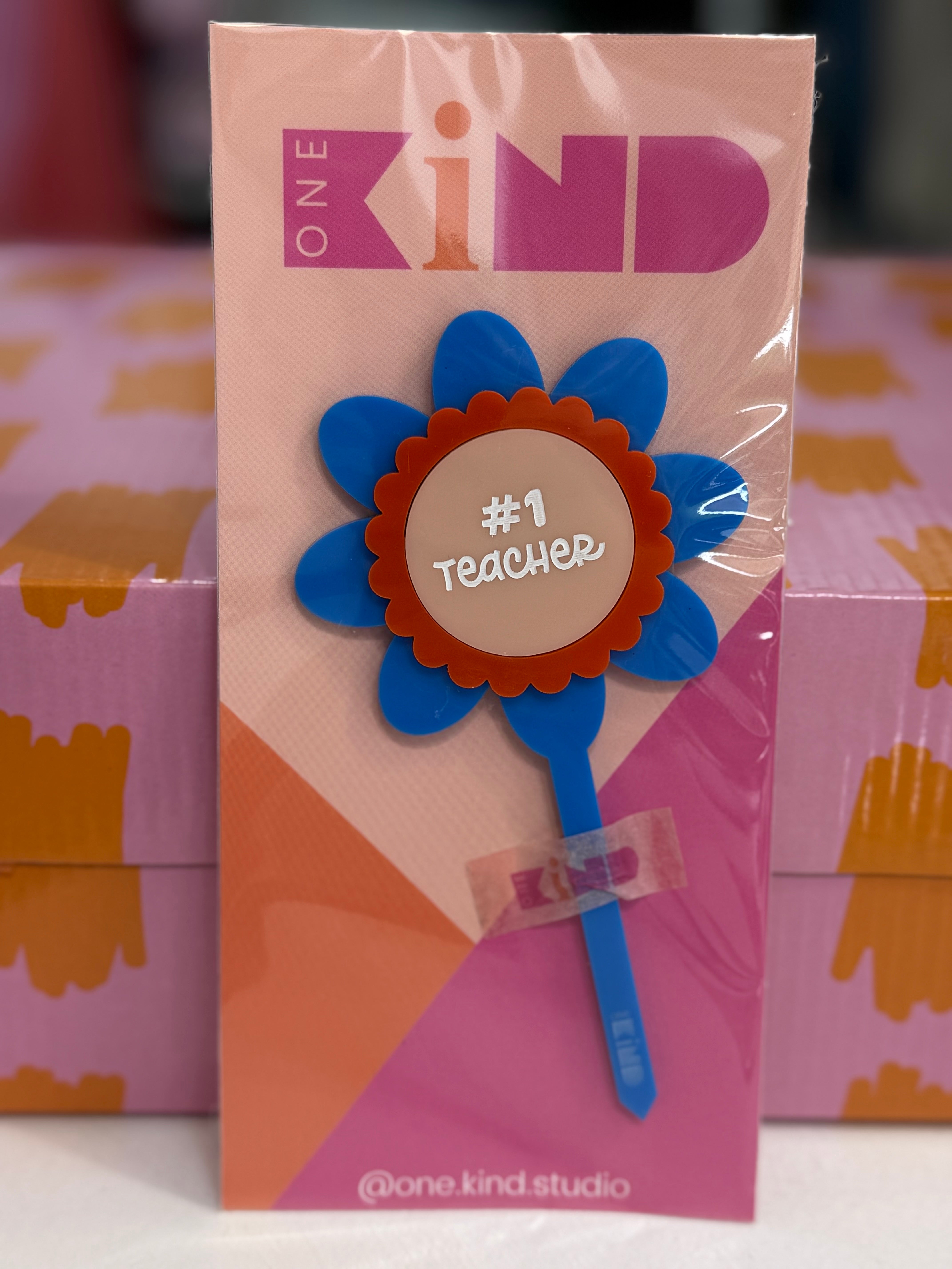 #1 Teacher plant stake